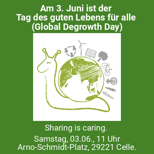 Sharepic Global Degrowth Day 2023